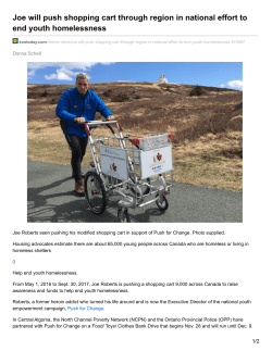 sootoday.com-Joe-will-push-shopping-cart-through-region