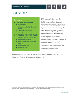 Colstrip - Puget Sound Energy