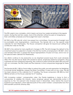 April 3-7, 2017 - Florida Professional Firefighters