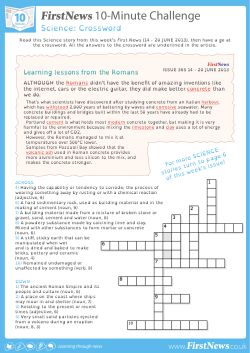 FirstNews 10-Minute Challenge