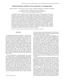 PAPER: Livestock Productivity