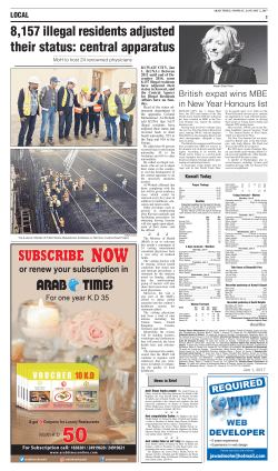 Page 2.indd - Arab Times