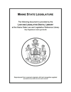 The Manner in Which New and Expanded Services in Federal and