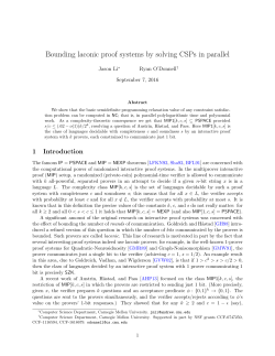 Bounding laconic proof systems by solving CSPs in parallel