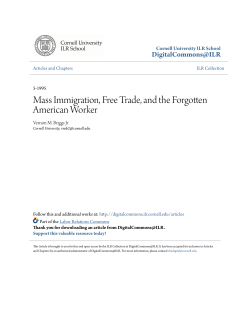 Mass Immigration, Free Trade, and the Forgotten American Worker
