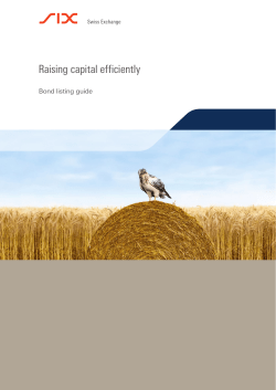 Raising capital efficiently - Bond listing guide