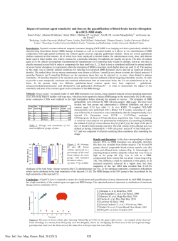 Impact of contrast agent osmolarity and dose on the