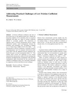 Addressing Practical Challenges of Low Friction Coefficient