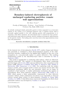 Boundary-induced electrophoresis of uncharged