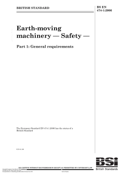 earth Moving Machinery - Lifting and Handling Services