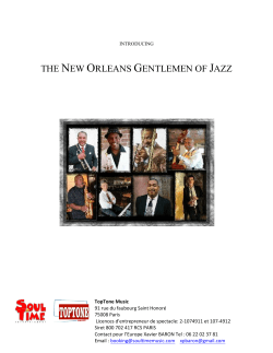 the new orleans gentlemen of jazz