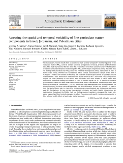 Assessing the spatial and temporal variability of