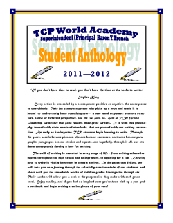 Student Anthology Publication v2 tcp presidential2