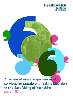 Eating Disorders Report Here