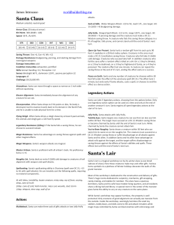 Santa Claus Santa`s Lair