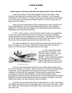 A STAR IS BORN - CG Aviation History
