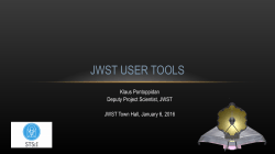 jwst user tools