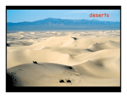 deserts - UTA.edu