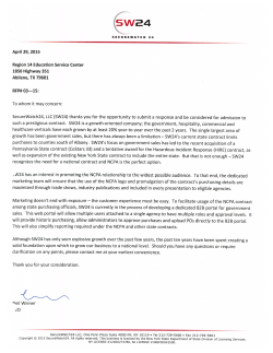 SecureWatch 24`s Response to RFP