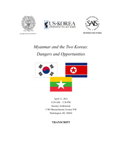 Myanmar and the Two Koreas - US