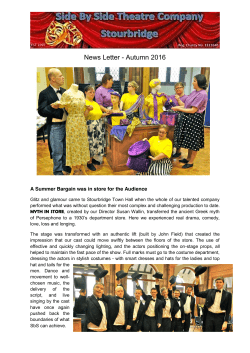 News Letter - Autumn 2016