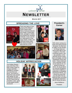NEWSLETTER - Wabash Center