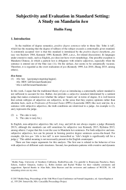 complete paper - Cascadilla Proceedings Project