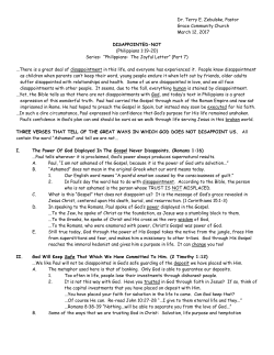 Sermon Notes PDF - Grace Community Church | Mechanicsburg PA
