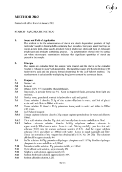 28.2 starch - pancreatic method