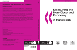 Measuring the Non-Observed Economy: A Handbook