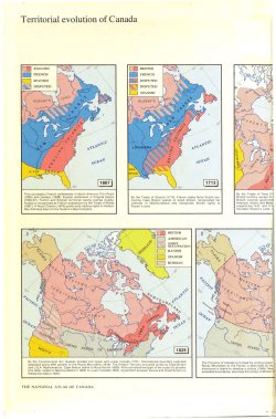 Territorial evolution of Canada