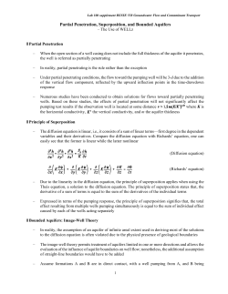 Partial Penetration, Superposition, and Bounded Aquifers
