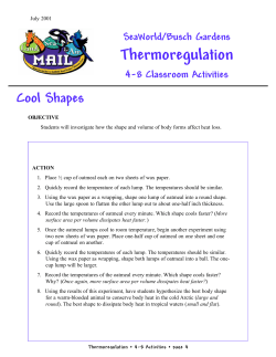 Thermoregulation