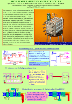poster - HT PEMFC