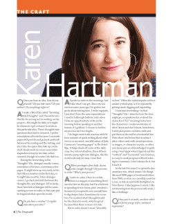 Read Karen`s craft advice