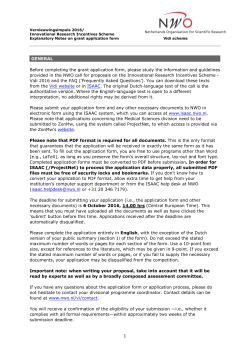 Innovational Research Incentives Scheme