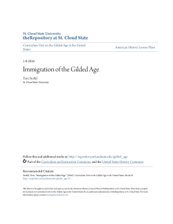 Immigration of the Gilded Age