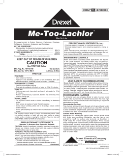 Me-Too-Lachlor - Drexel Chemical Co.