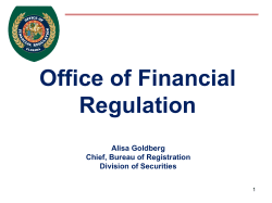 Office of Financial Regulation