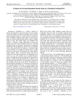 Evidence for Forcing-Dependent Steady States - Archimer