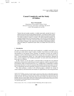 territorial disputes - Professor Bear F. Braumoeller