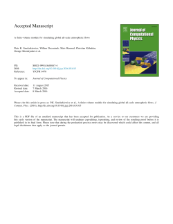 A finite-volume module for simulating global all-scale