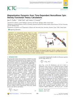 Magnetization Dynamics from Time-Dependent Noncollinear Spin
