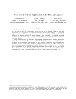 Nash Social Welfare Approximation for Strategic Agents