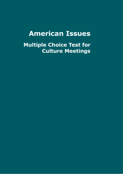American Issues