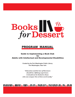 program guidebook - Port Washington Public Library