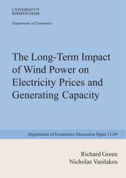 The Long-Term Impact of Wind Power on Electricity Prices and