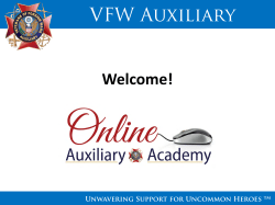 How to Set Up a Facebook Page for Your Auxiliary