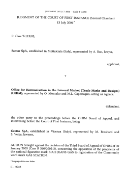 JUDGMENT OF THE COURT OF FIRST INSTANCE