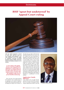 BHF `upset but undeterred` by Appeal Court ruling